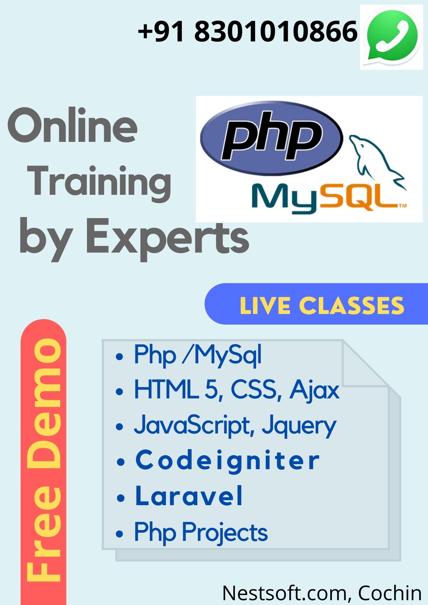 Php Training in Cochin