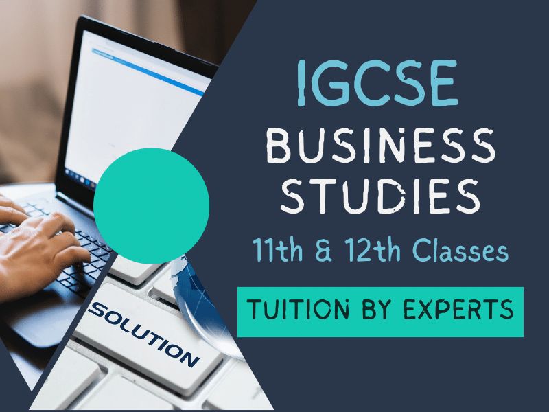 IGCSE Business Studies Tuition